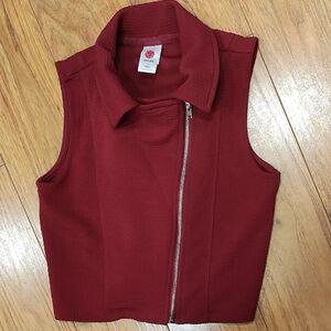Total Girl Burgundy/Dark Red Vest
